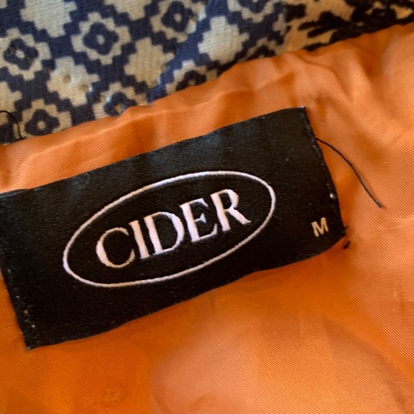 Cider Patchwork Brown Blazer Jacket - Picture 4 of 16